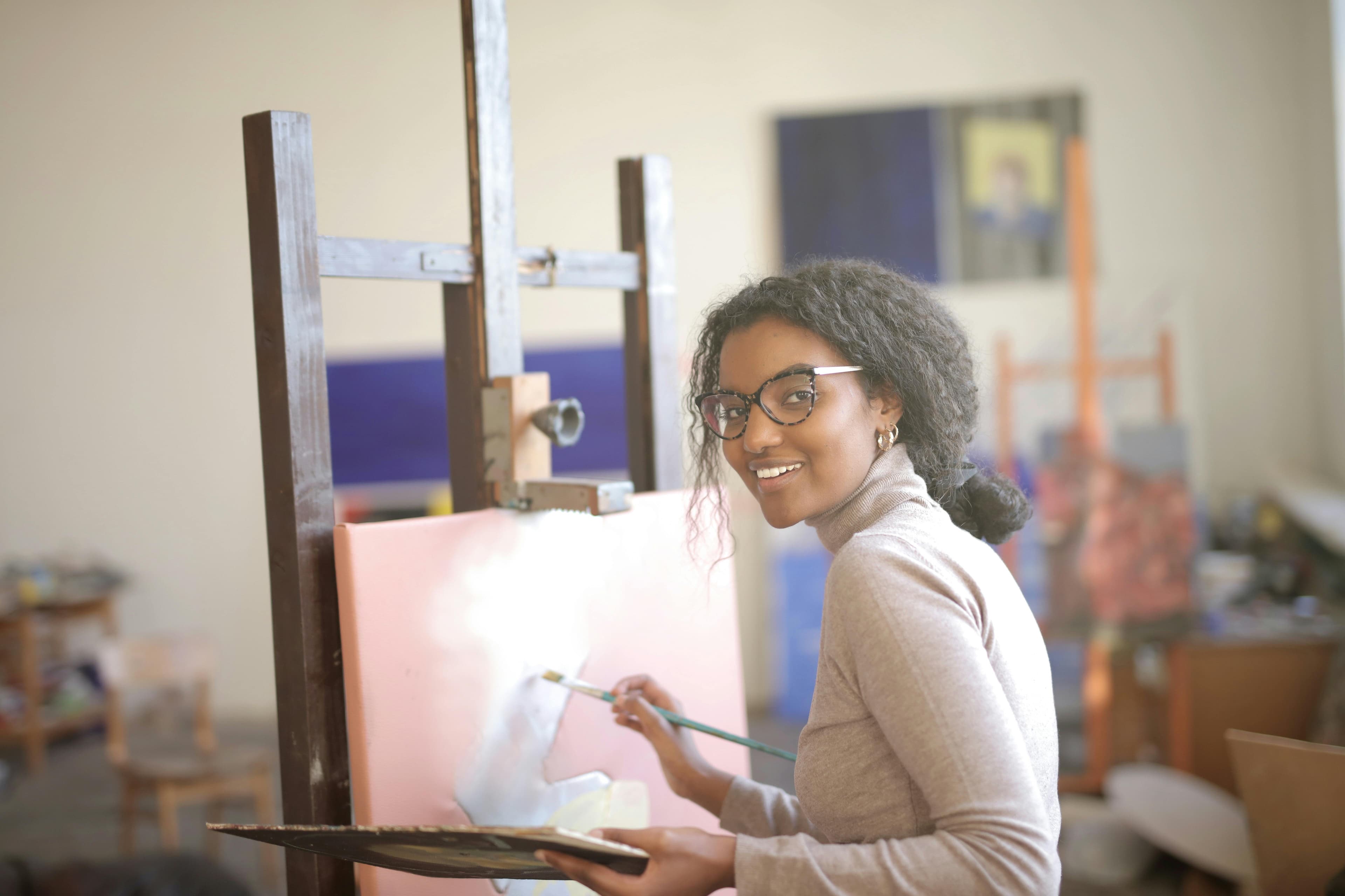 Creative professional at work